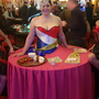 Levende tafel met presentatie van hapjes